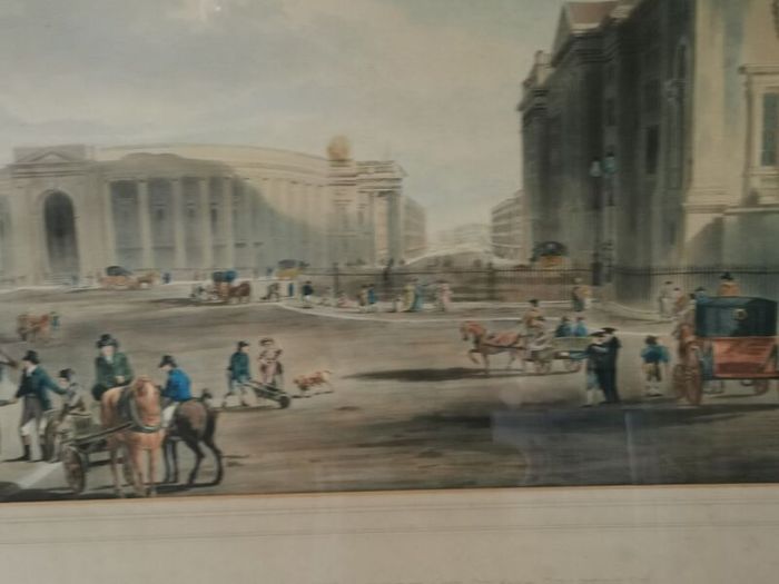 Antique Hand Coloured Engraving 1800's