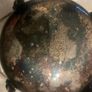 Vintage silver plated blue cobalt glass Image 4