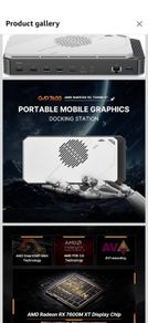 Egpu Rx 7600m XT