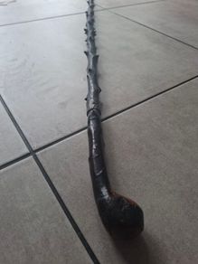 Antique Traditional Irish Blackthorn walking stick