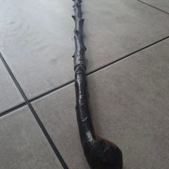 Antique Traditional Irish Blackthorn walking stick