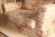 two seater floral sofa