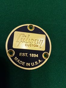 Gibson custom toggle switch cover