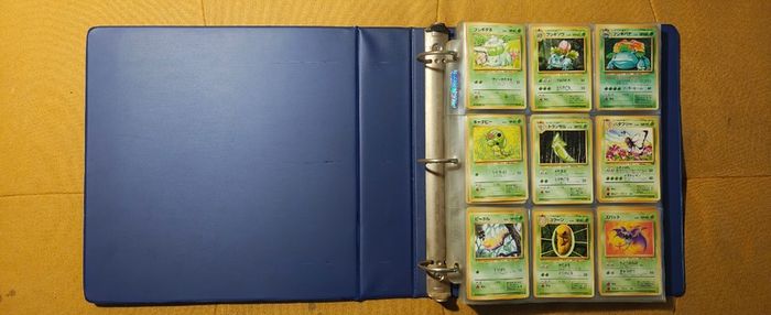 Pokemon JPN 1996 Near-Complete Base Set Binder