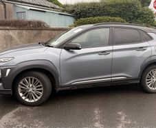 Grey 2018 Hyundai Kona 1.0L