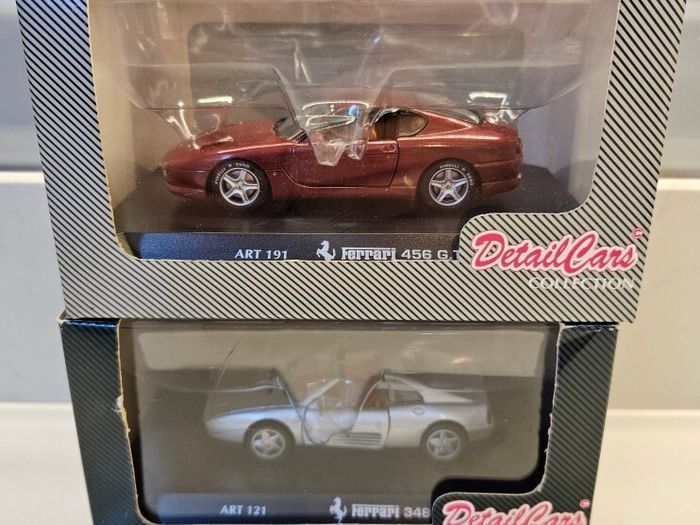 Ferrari Model Cars in 1/43 DetailCars Collection