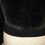 Pull and Bear black supersoft faux fur bomber jacket size s up to uk10 Image 7