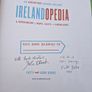 signed copy of irelandopedia book Image 6