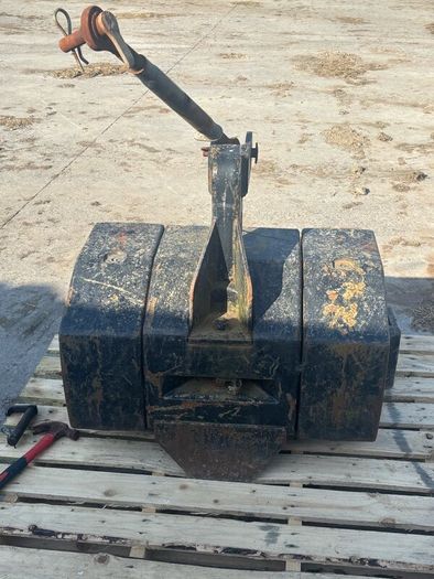 1 tonne front weight