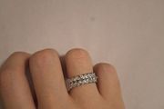 silver plated ring