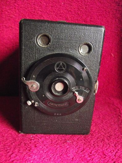 Ernemann "Film K" 6x9 Box Camera With Original Shop Box - Circa 1920 - 1926