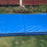 Sure Shot Foldable Double Mat (4 Fold) | 8Ft X 4Ft X 50Mm - Blue Image 3