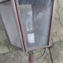 Old Carriage Lamp with Eagle surmount Image 10