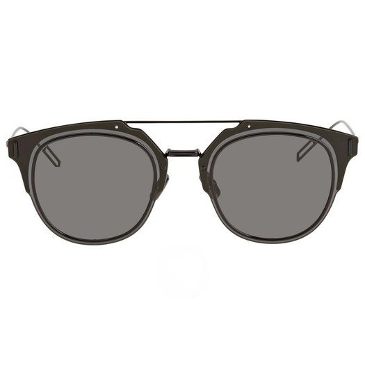 Authentic Christian Dior Aviator Composit Gray Ar 2K Round Sunglasses Diorcomposit 1.0 006/2K