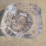 Waterford Crystal Irish Art Glass Ashtray  Dish Ireland Square Eight Pointed Star. No.41. Image 3