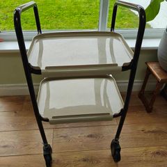 Indoor walker with trays