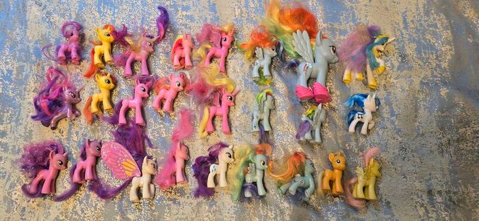 Charity shop next week - 25 x TLC Bait Brushable 3inch Bundle Lot MLP G4 My Little Pony