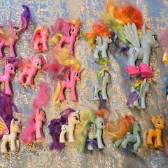 LAST REDUCTION - 25 x TLC Bait Brushable 3inch Bundle Lot MLP G4 My Little Pony