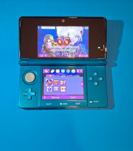 3DS Aqua Blue (Modded)