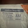 Preventex Anti-Embolism  below knee white stockings size Medium Regular Free post Image 5