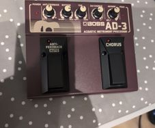 Boss AD-3 Acoustic Instrument Processor Pedal