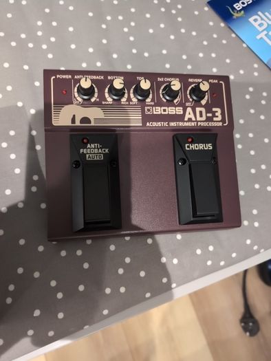 Boss AD-3 Acoustic Instrument Processor Pedal