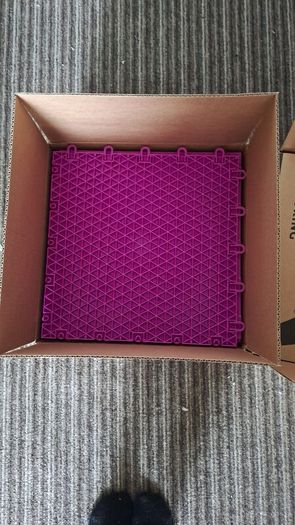InOut Flooring Skating Tiles 15xPurple 15xPink