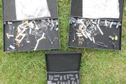 Mix Lot of Circuit Board Microchips Transistors Diodes Inductors Capacitors