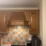Wooden kitchen cabinets with dish washer and oven Image 7