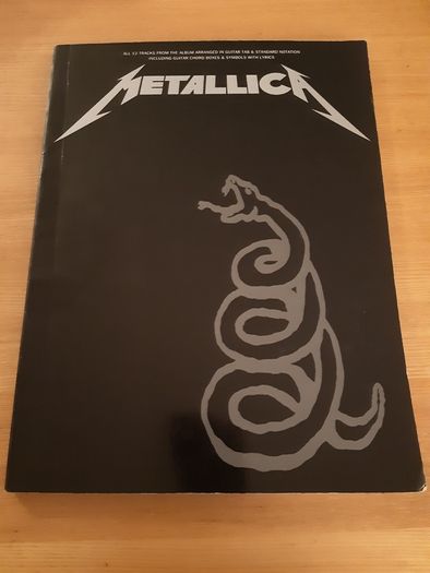 Metallica Album Guitar Tab Book - Metallica