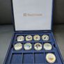 Ancient Egypt Gold Plated Coin Collection 21 Coins with Certificates in Original Holder Image 3