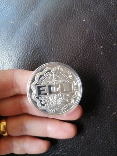 1991 Netherlands Silver Proof 25 ECU Coin