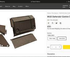 MUD Defender Centre Console (1983 to 2001)
