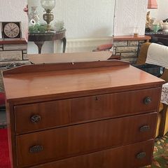 Mid Century Dressing Table with detachable mirror