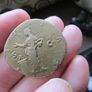 Sesterius Bronze coin.Lucilla 148-182.Father- Marcus Aurelius. Image 2