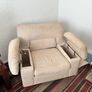 3 seater sofa and 2 armchairs with storage in arms Image 5