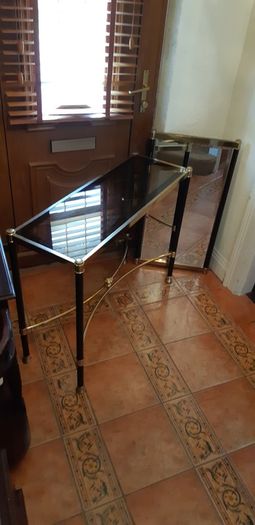 Console Table with matching Mirror