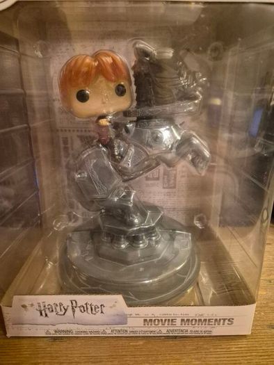 Funko Pop! Ron Weasley Riding Chess Piece 82 , Movie Moments (Mint, Never Opened)