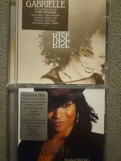 Gabrielle. 2 albums Collection: Rise / Greatest Hits.