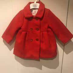 Red coat BNWT 6-9 mnts