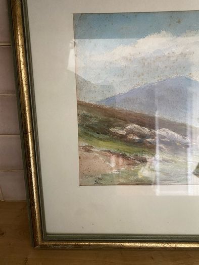 Vintage watercolour