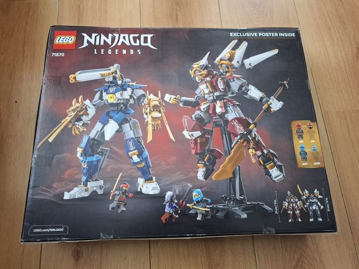 Lego Ninjago 71870 The Twin Titan Mechs