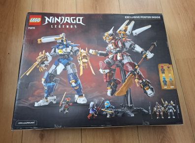 Lego Ninjago 71870 The Twin Titan Mechs