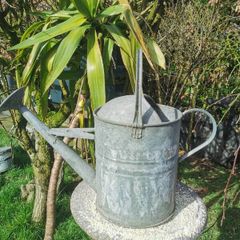 Old Galvanised Watering 2 gal. can
