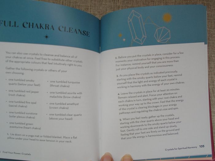 Crystals, find your power, Book, Hardback book, Non fiction