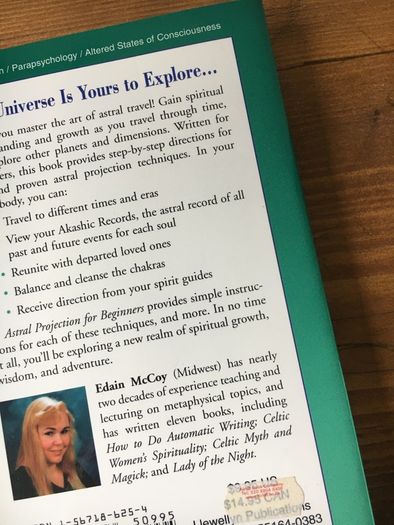 Astral Projection for Beginners By Edain McCoy