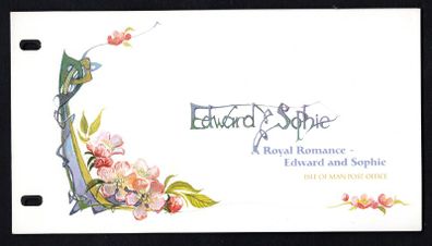 1999 Isle of Man Royal Wedding of Prince Edward and Sophie Rhys-Jones Commemorative Stamps Presentation Pack