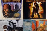Pirates of the Caribbean, The Complete Visual Guide Hardcover Book &amp; posters set