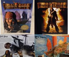 Pirates of the Caribbean, The Complete Visual Guide Hardcover Book & posters set