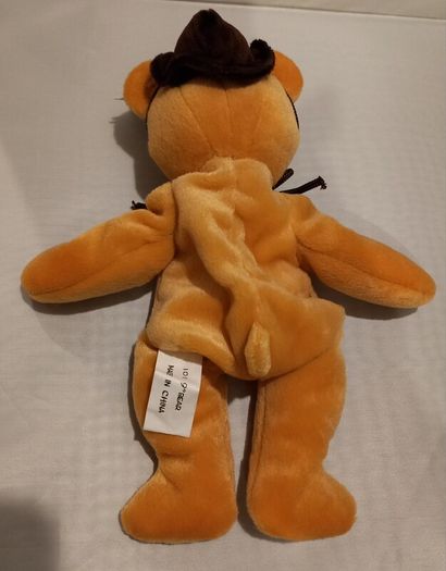 Vintage beanie bear Collecticritters "The Dukester"